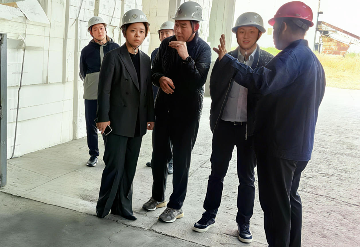 365电子游戏环保党委书记、董事长万娇一行赴山东中茂查抄领导